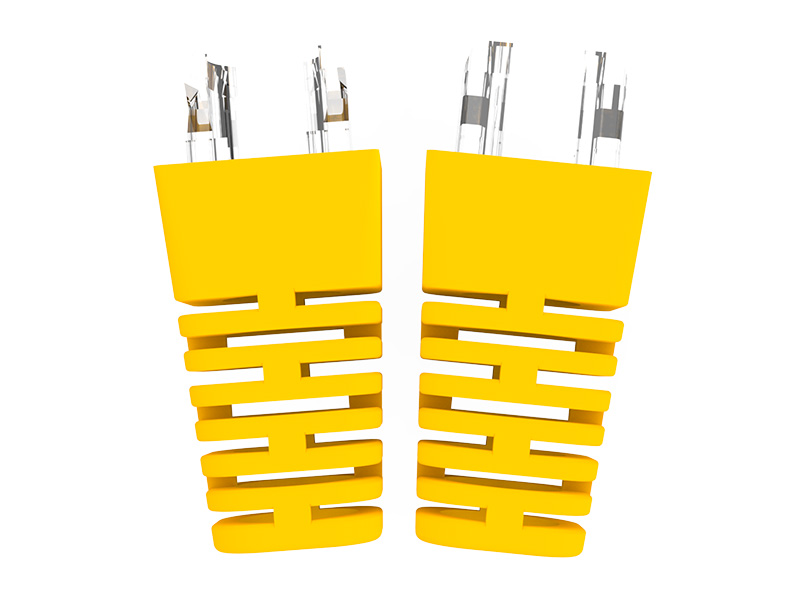 02-107-008 Alivio de tensión PC+PVC RJ45 02-107-008 Alivio de tensión PC+PVC RJ45