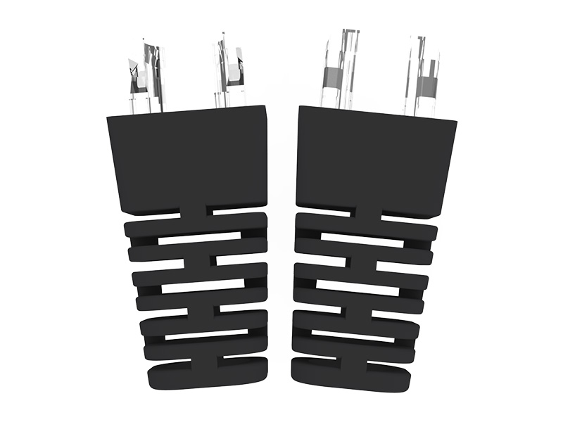 02-107-008 Alivio de tensión PC+PVC RJ45 02-107-008 Alivio de tensión PC+PVC RJ45