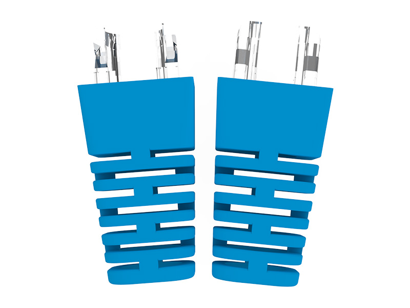 02-107-008 Alivio de tensión PC+PVC RJ45 02-107-008 Alivio de tensión PC+PVC RJ45